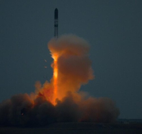 Dnepr rocket launch on the 19th of June 2014