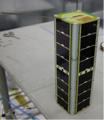 3U TigriSat CubeSat. Photo credit: "Sapienza" University of Rome