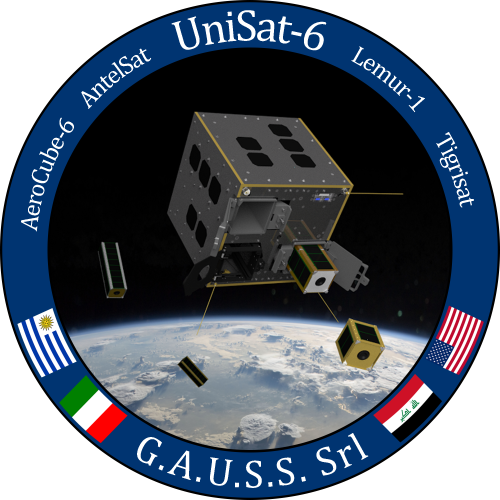 UniSat-6 Mission Logo