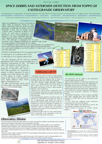 Poster of Castelgrande Observatory Mission