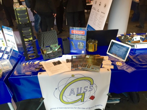 GAUSS stand at the ASI National Components for Space Workshop 