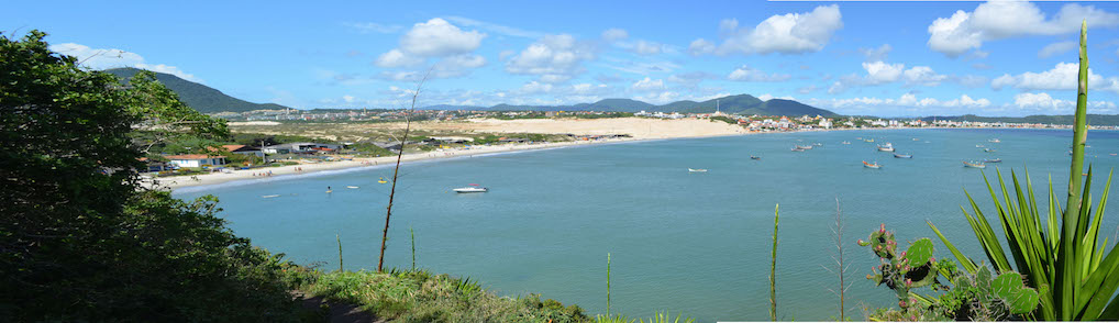 Landscape of Ingleses Beach, Florianopolis, BRAZIL©http://cubesat2016.ufsc.br/