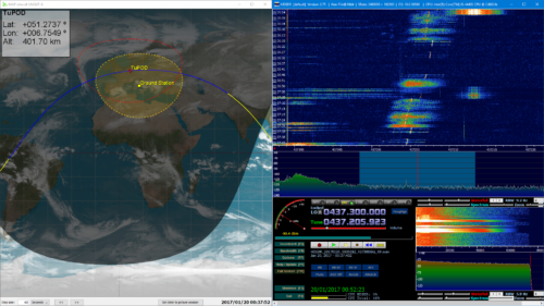 TubeSat TANCREDO-I signal