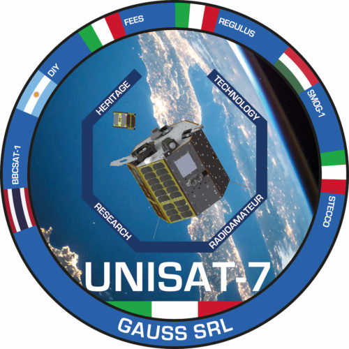 UNISAT-7 Mission Patch